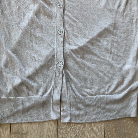 Uniqlo Spring Sheer Long Cardigan in Light Grey Size S - Picture 5 of 12